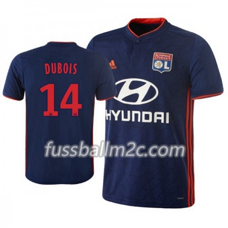 Fußballtrikots Olympique Lyon Dubois 14 Auswärts Trikotsatz 2018-2019